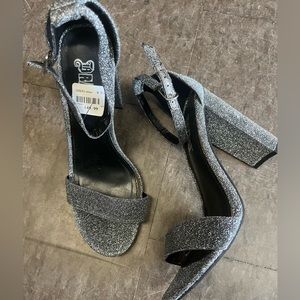 Brash glitter high heels